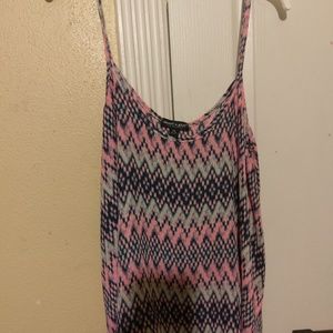 About a girl zig zag design tank